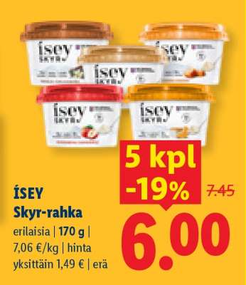 ÍSEY Skyr Rahka