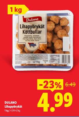 DULANO Lihapyörykät