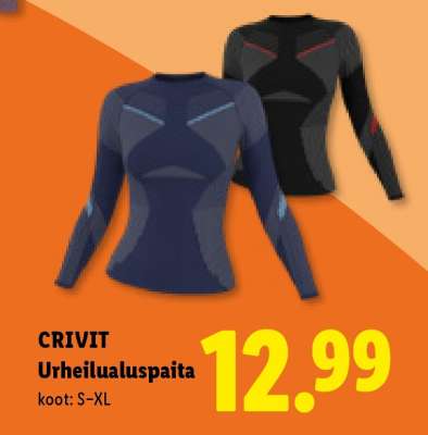 CRIVIT Urheilualuspaita