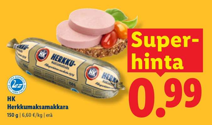 HK Herkkumaksamakkara