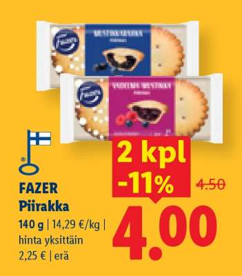 FAZER Piirakka