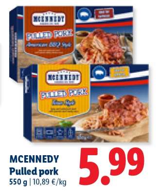 MCENNEDY Pulled Pork