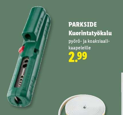 PARKSIDE Kuorintatyökalu