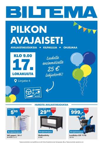 thumbnail - Biltema tarjoukset