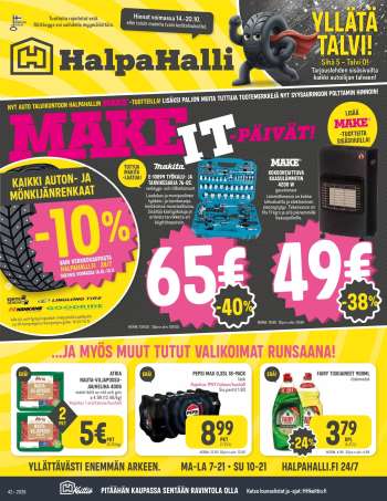 thumbnail - HalpaHalli tarjoukset - Uusin tarjouslehtemme
