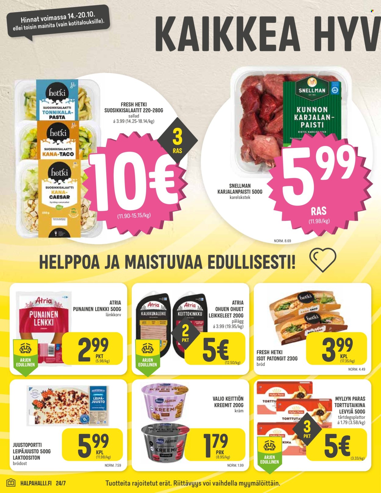 HalpaHalli tarjoukset - 14.10.2026 - 20.10.2026. Sivu 2