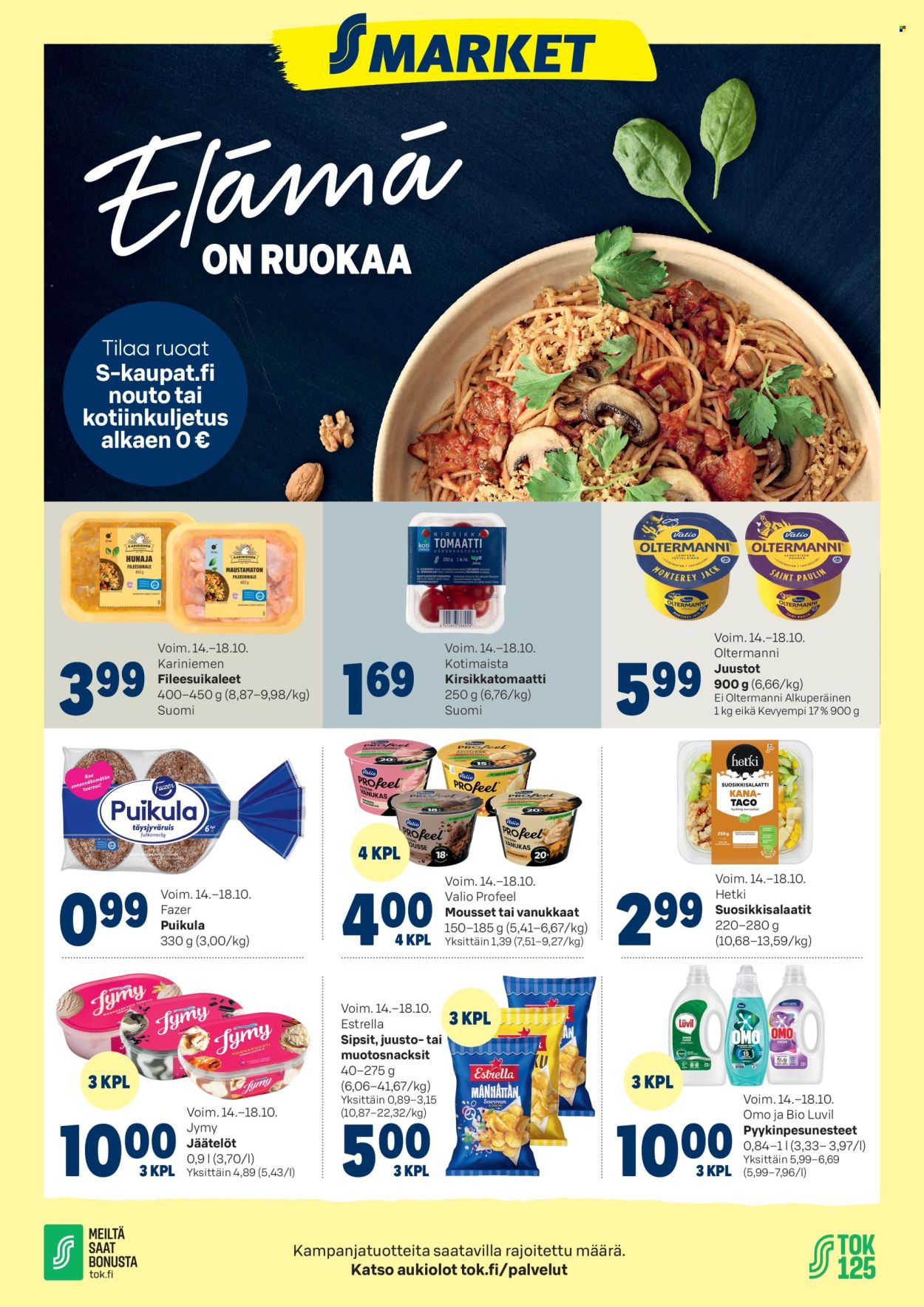 S-market tarjoukset - 14.10.2026 - 18.10.2026. Sivu 1