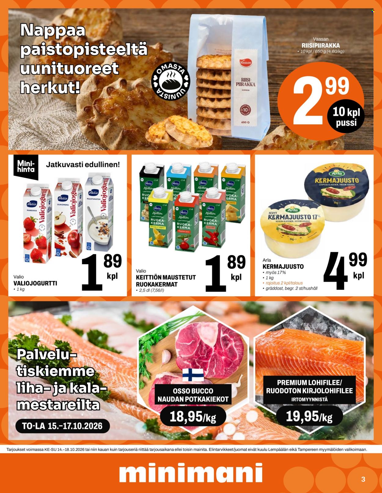Minimani tarjoukset - 14.10.2026 - 18.10.2026. Sivu 3