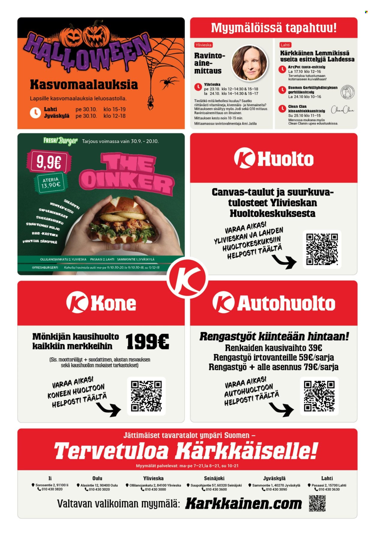Kärkkäinen tarjoukset - 14.10.2026 - 03.11.2026. Sivu 28