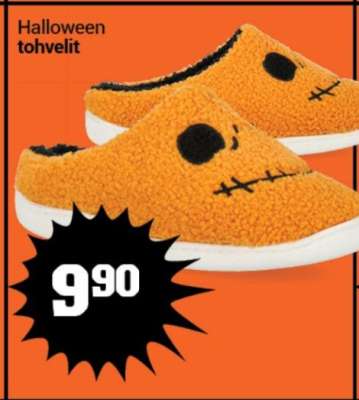 Halloween tohvelit
