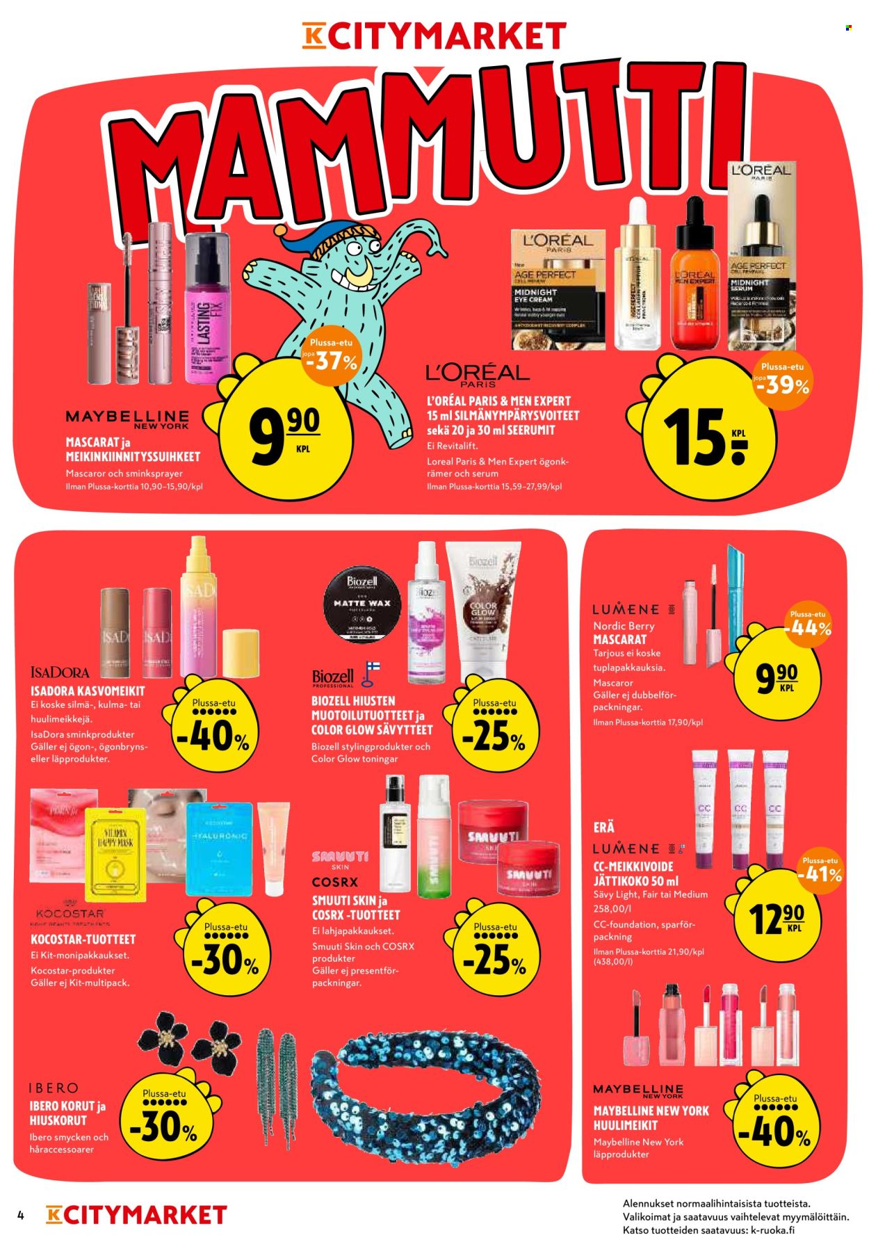 K-citymarket tarjoukset - 15.10.2026 - 18.10.2026. Sivu 4
