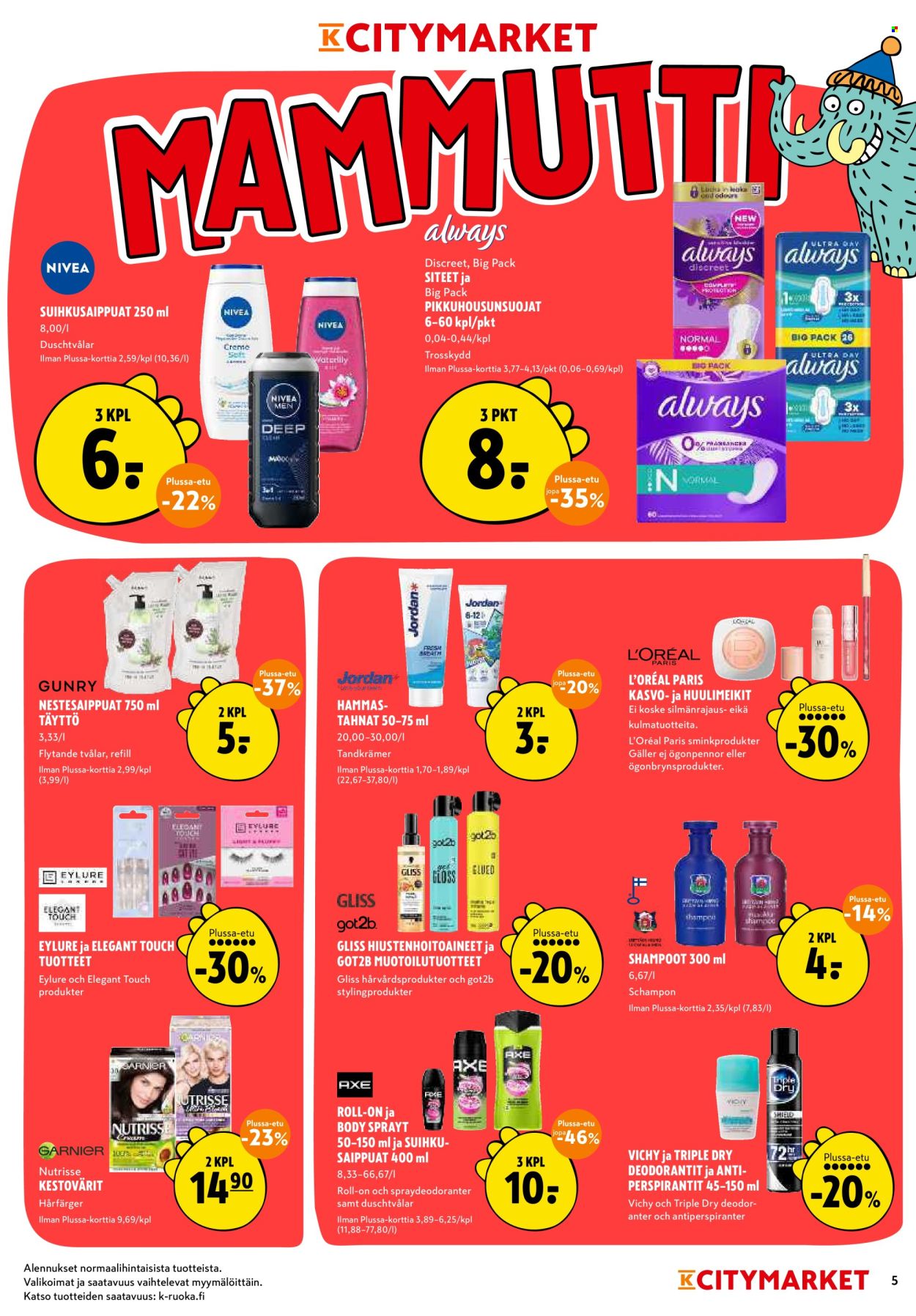 K-citymarket tarjoukset - 15.10.2026 - 18.10.2026. Sivu 5