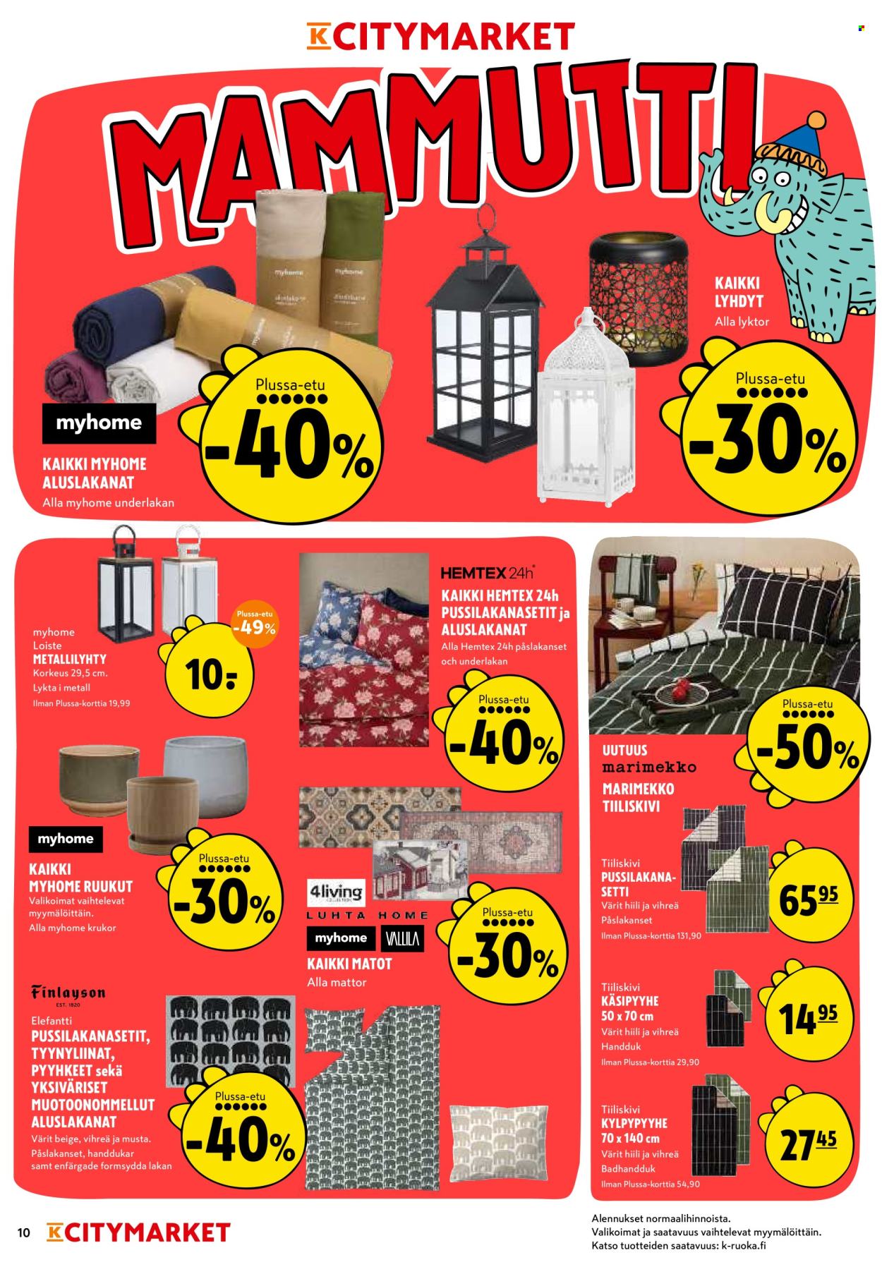 K-citymarket tarjoukset - 15.10.2026 - 18.10.2026. Sivu 10