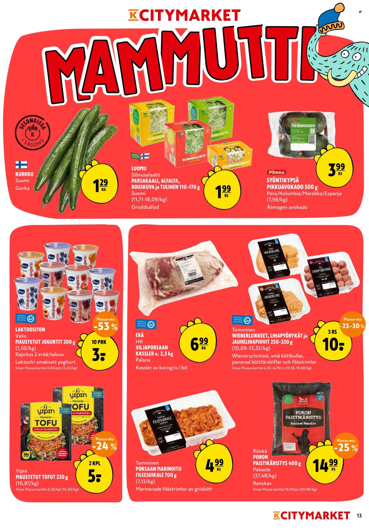 K-citymarket tarjoukset - 15.10.2026 - 18.10.2026. Sivu 13