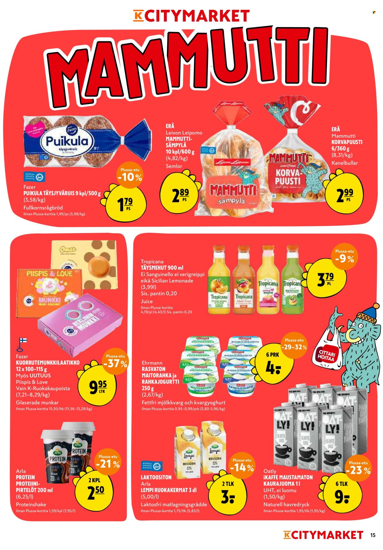 K-citymarket tarjoukset - 15.10.2026 - 18.10.2026. Sivu 15
