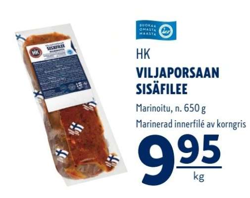 HK Viljaporsaan Sisäfilee