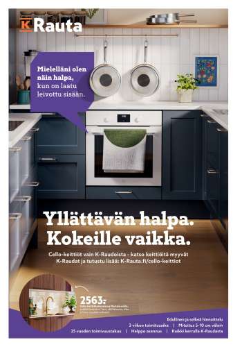 K-Rauta tarjoukset  - 14.10.2026 - 27.10.2026.