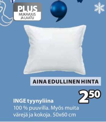 INGE tyynyliina