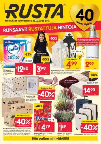 thumbnail - Rusta tarjoukset