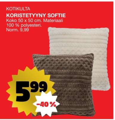 KOTIKULTA KORISTETYYNY SOFTIE