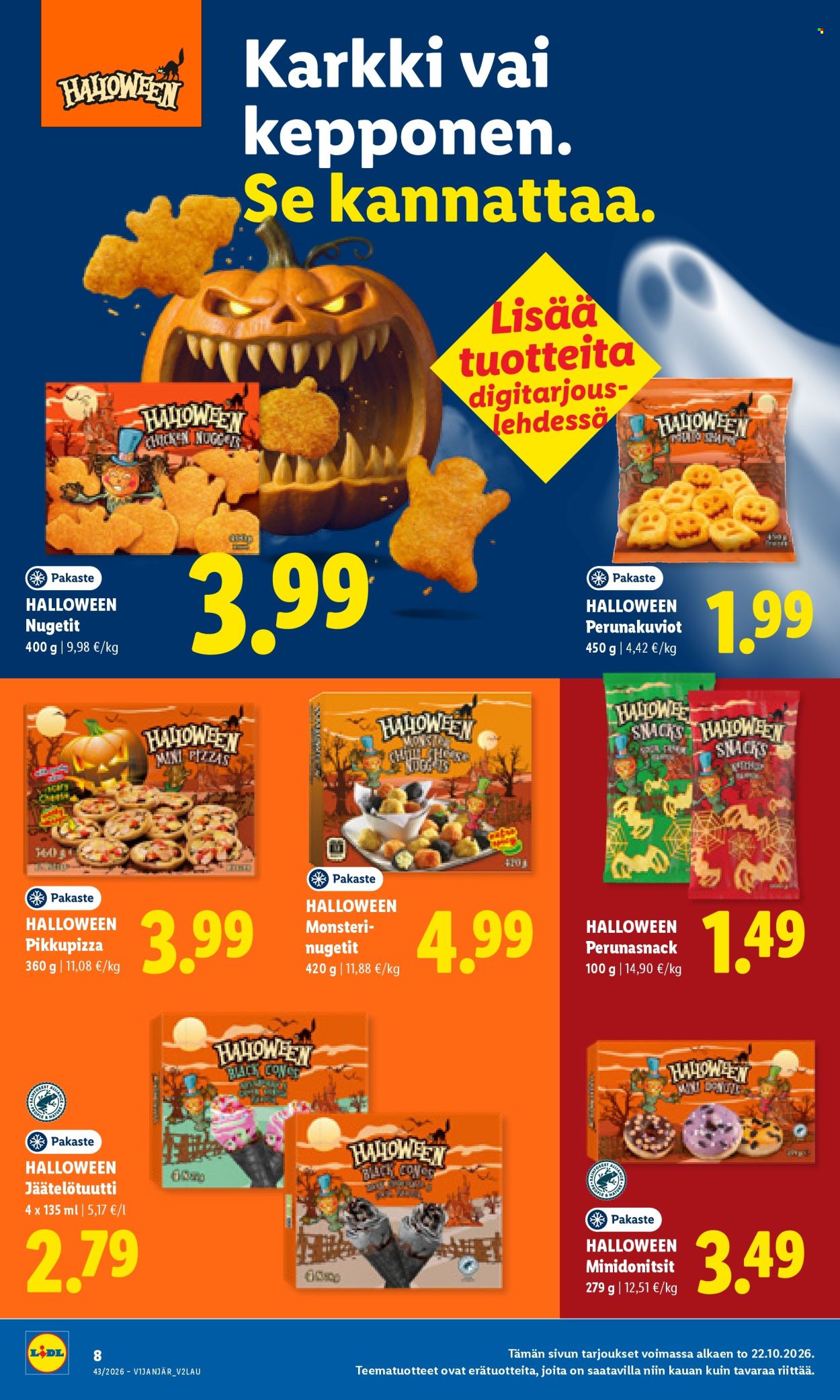 Lidl tarjoukset - 22.10.2026 - 25.10.2026. Sivu 8