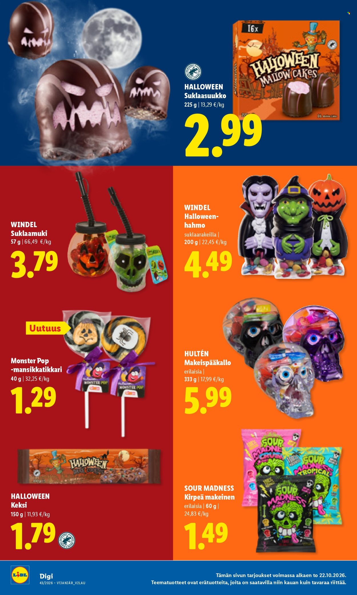 Lidl tarjoukset - 22.10.2026 - 25.10.2026. Sivu 10