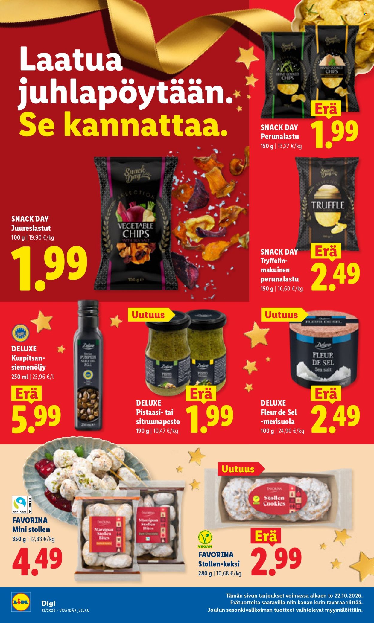 Lidl tarjoukset - 22.10.2026 - 25.10.2026. Sivu 12