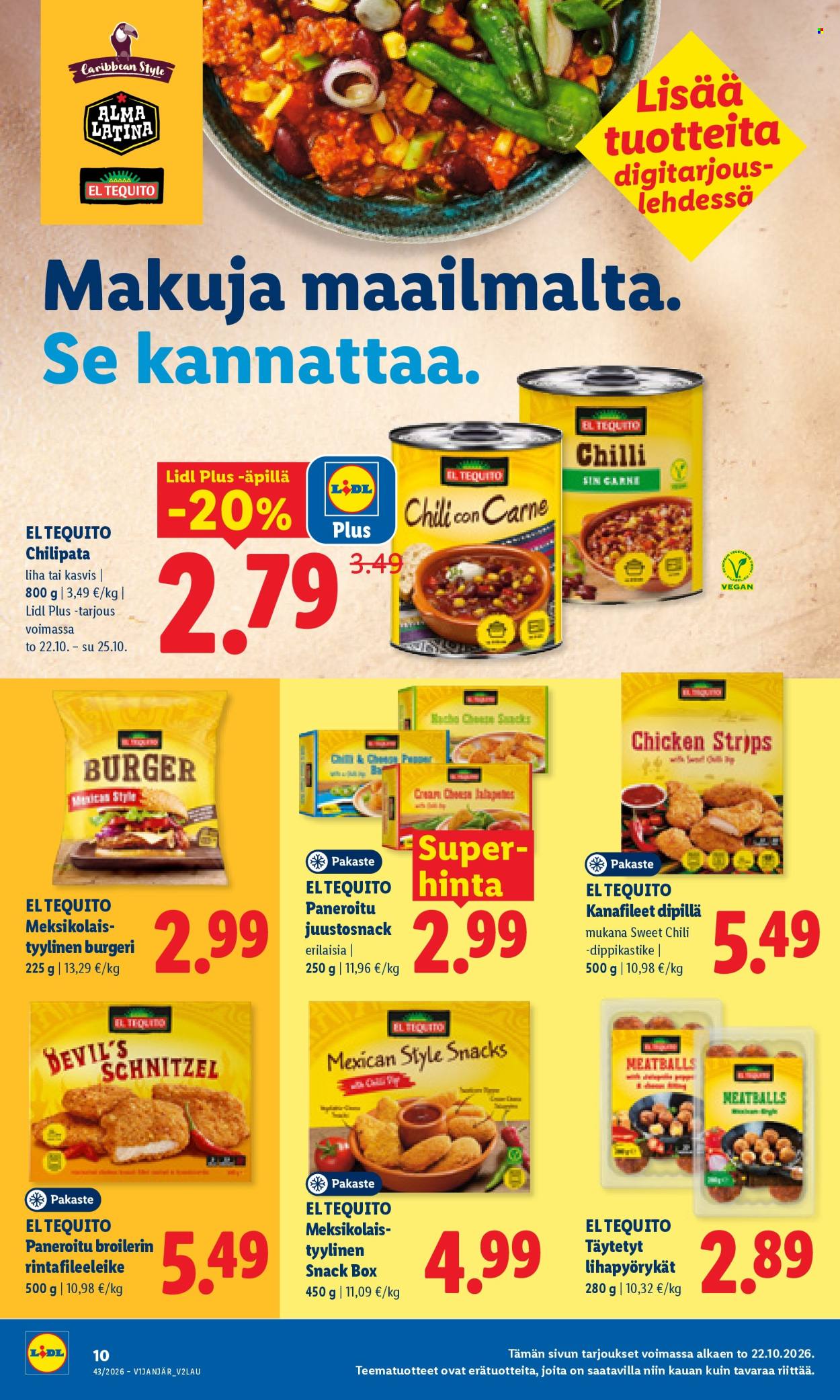 Lidl tarjoukset - 22.10.2026 - 25.10.2026. Sivu 13