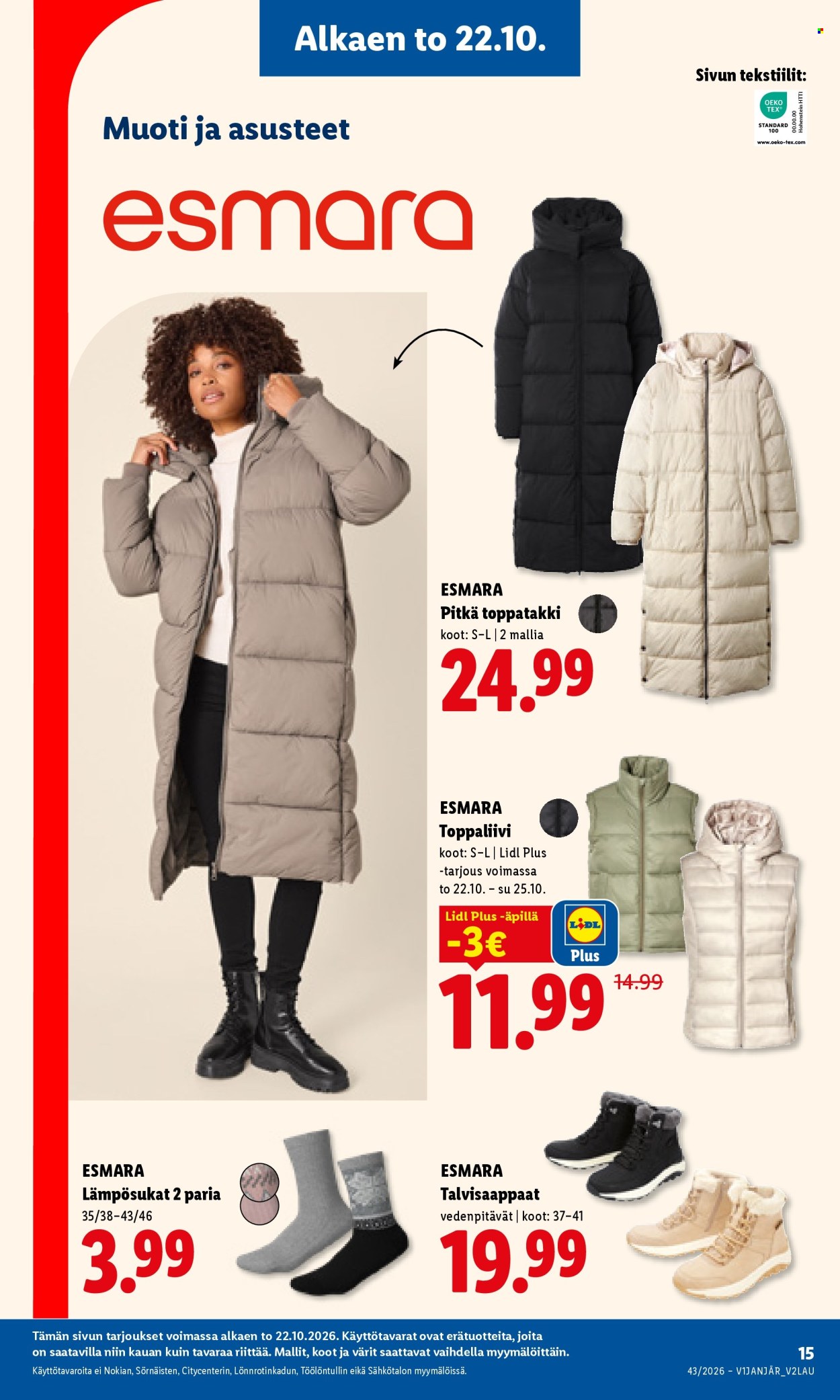 Lidl tarjoukset - 22.10.2026 - 25.10.2026. Sivu 21