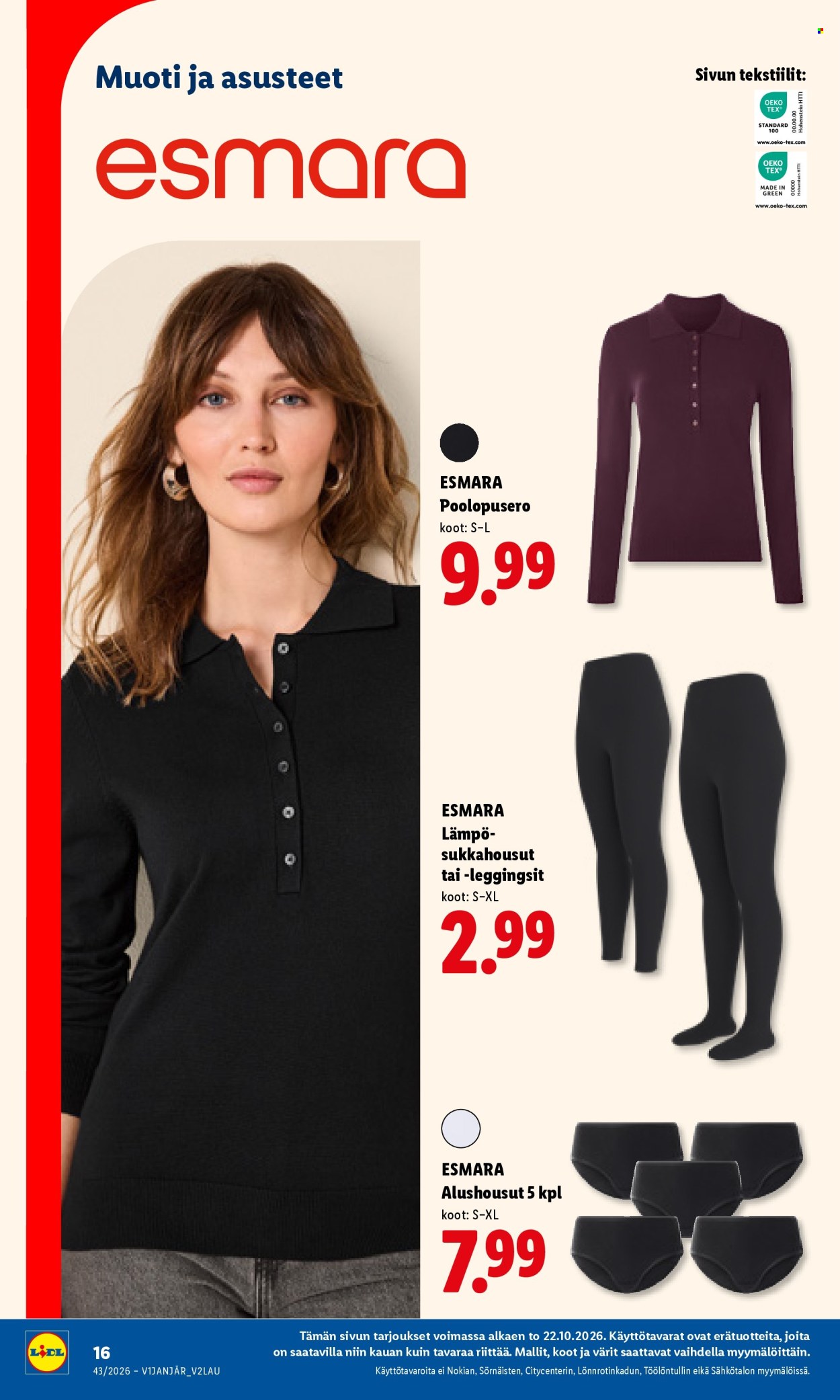 Lidl tarjoukset - 22.10.2026 - 25.10.2026. Sivu 22