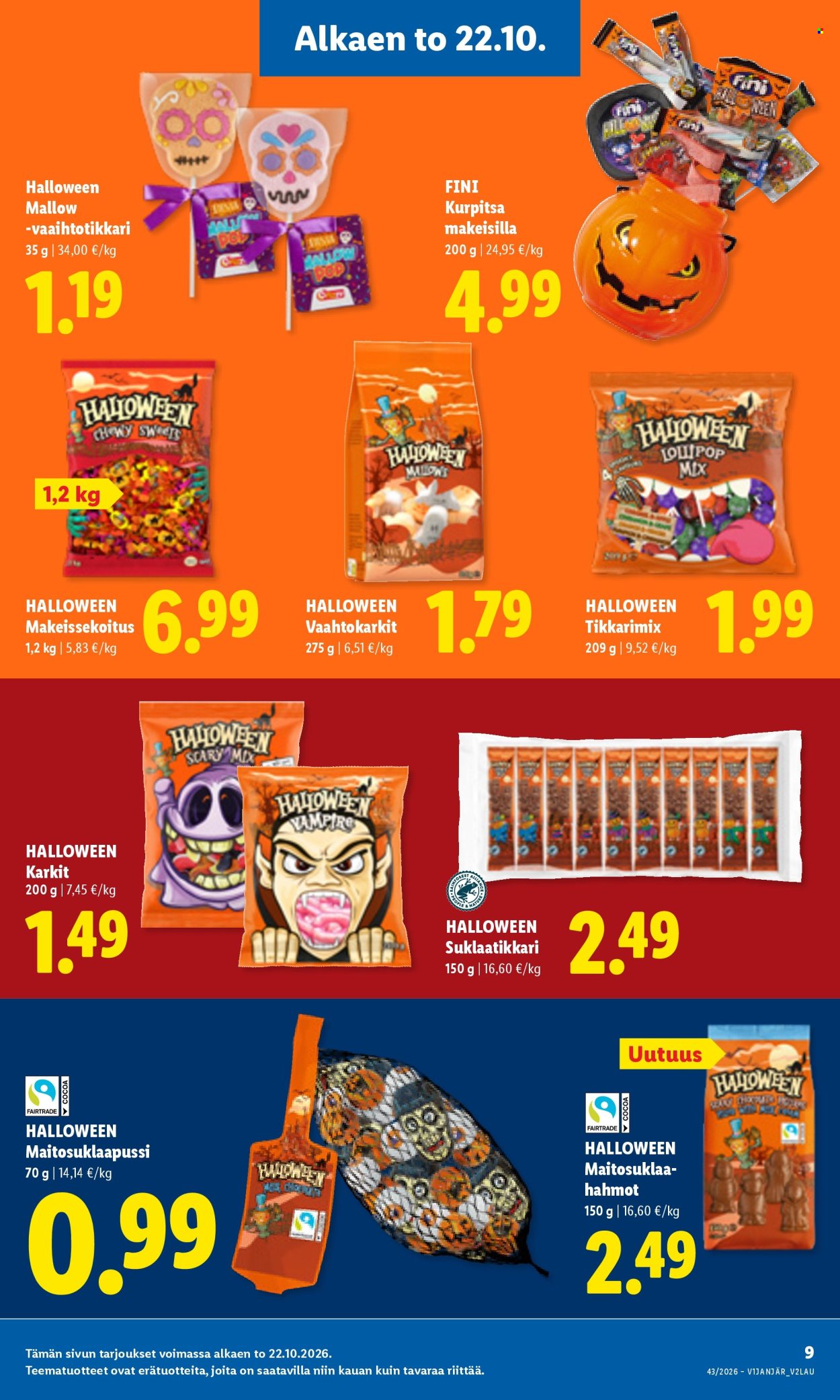 Lidl tarjoukset - 26.10.2026 - 28.10.2026. Sivu 7
