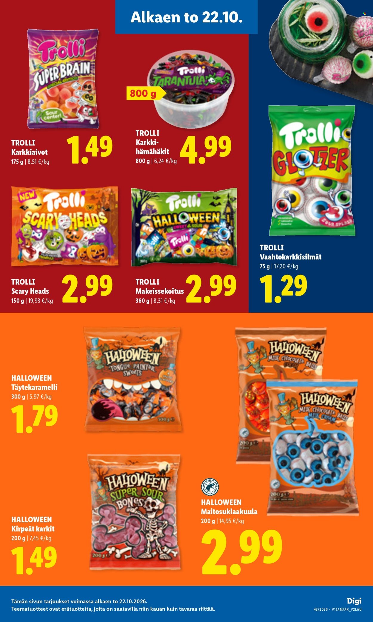 Lidl tarjoukset - 26.10.2026 - 28.10.2026. Sivu 9