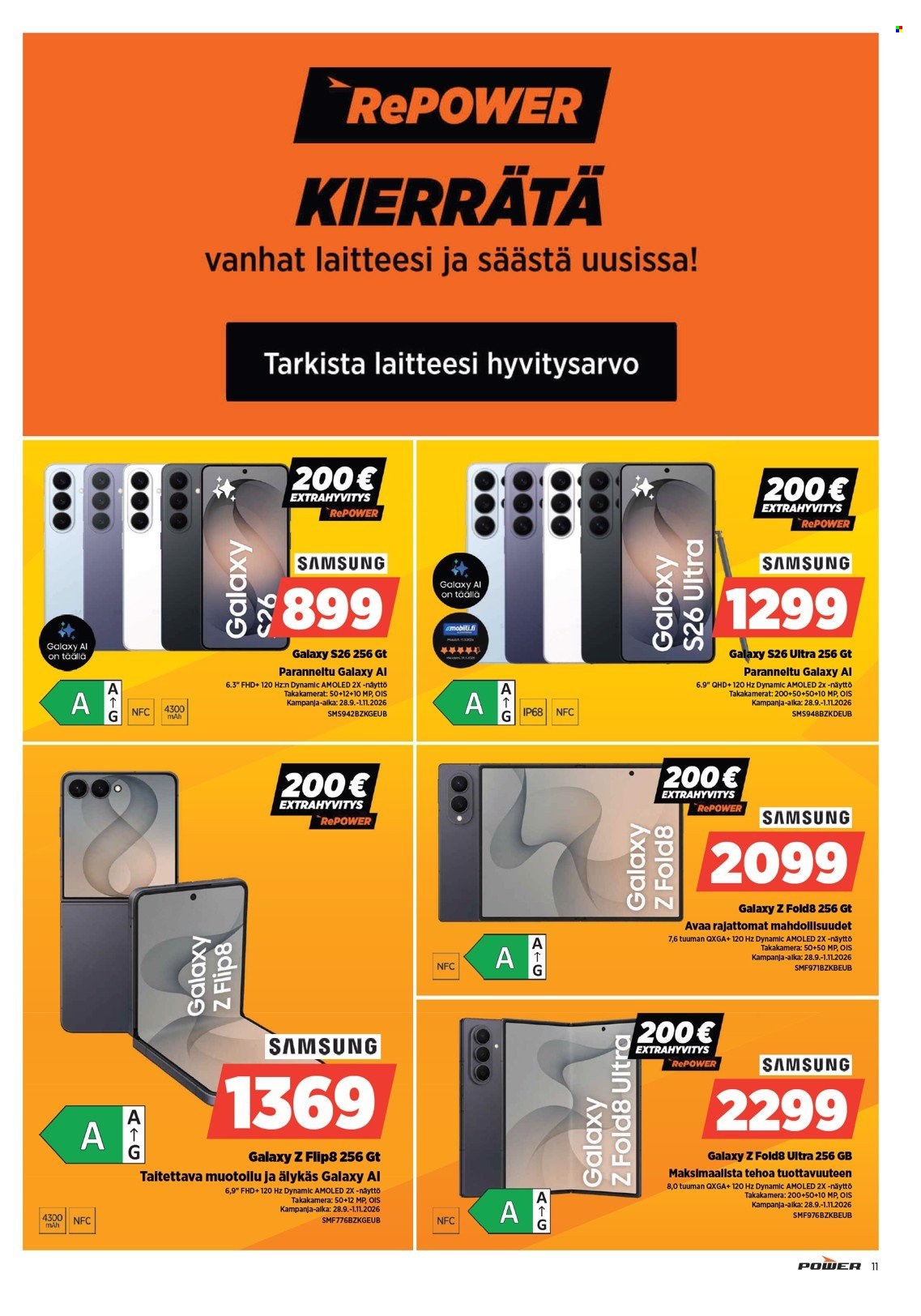 Power tarjoukset. Sivu 11