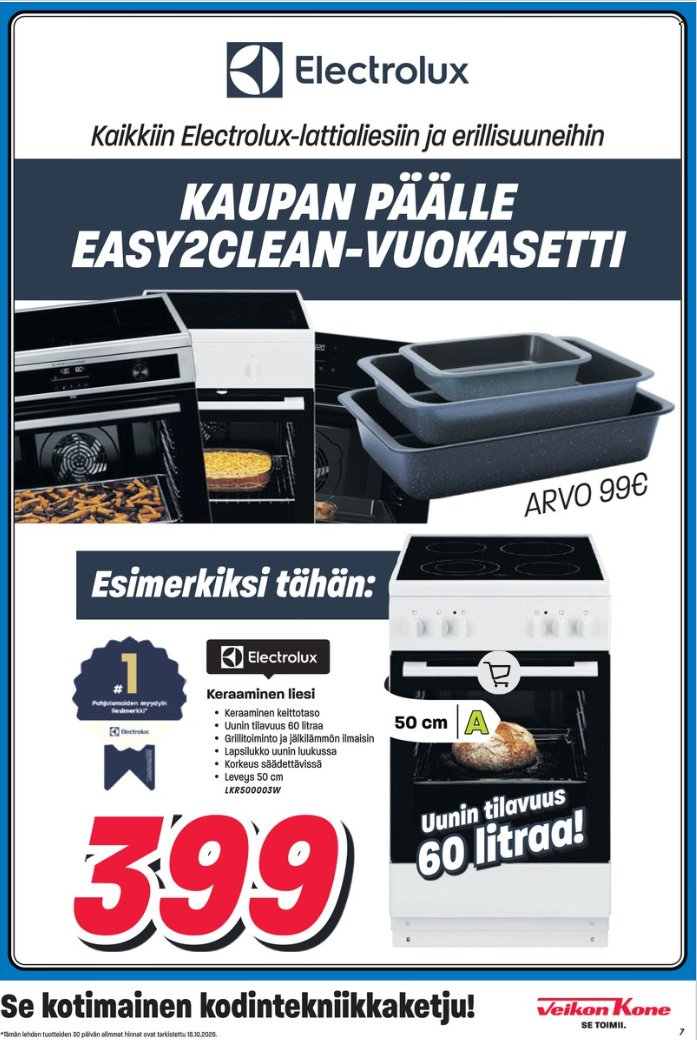 Veikon Kone tarjoukset - 19.10.2026 - 01.11.2026. Sivu 7