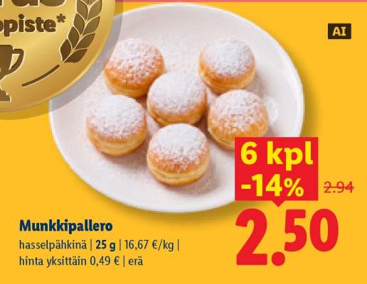Munkkipallero