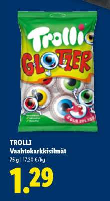TROLLI Vaahtokarkkisilmät