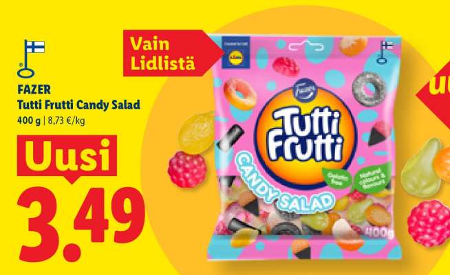 FAZER Tutti Frutti Candy Salad