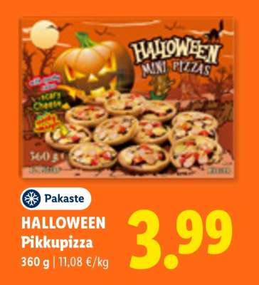 HALLOWEEN Pikkupizza