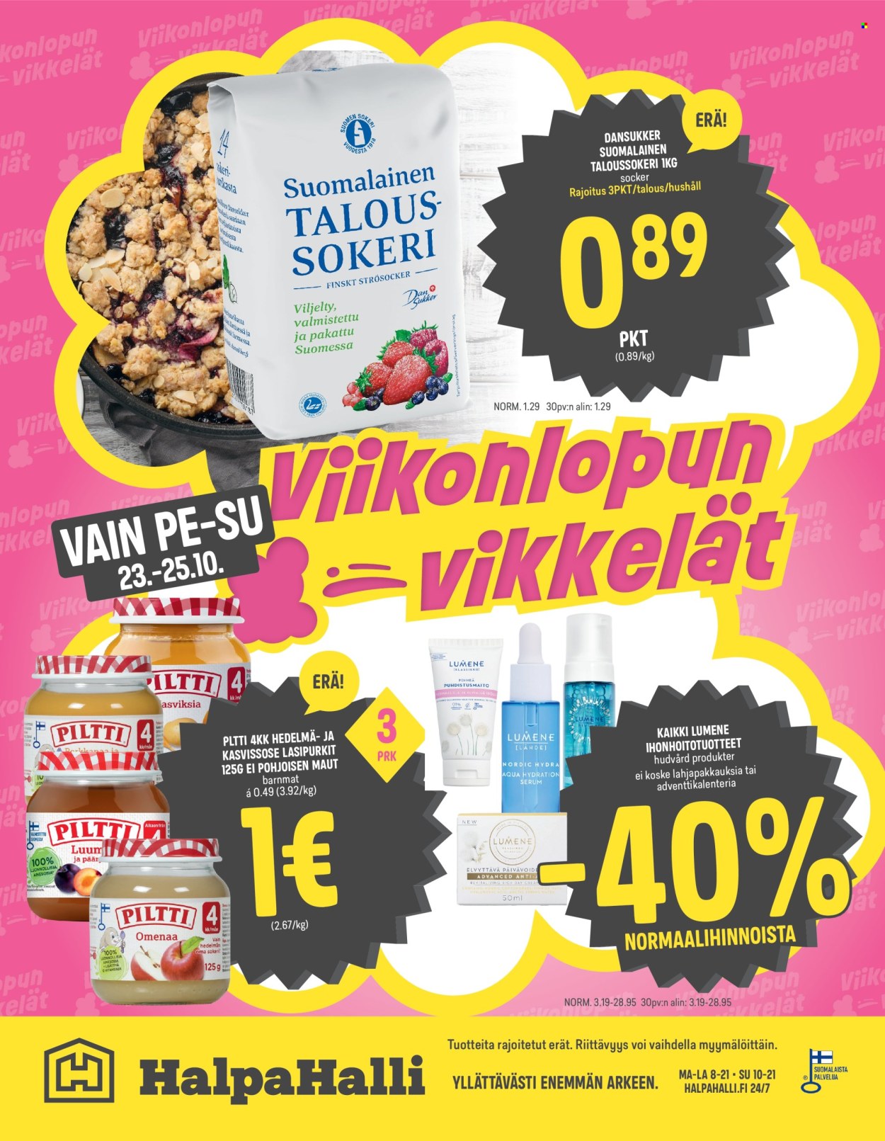 HalpaHalli tarjoukset - 21.10.2026 - 27.10.2026. Sivu 20