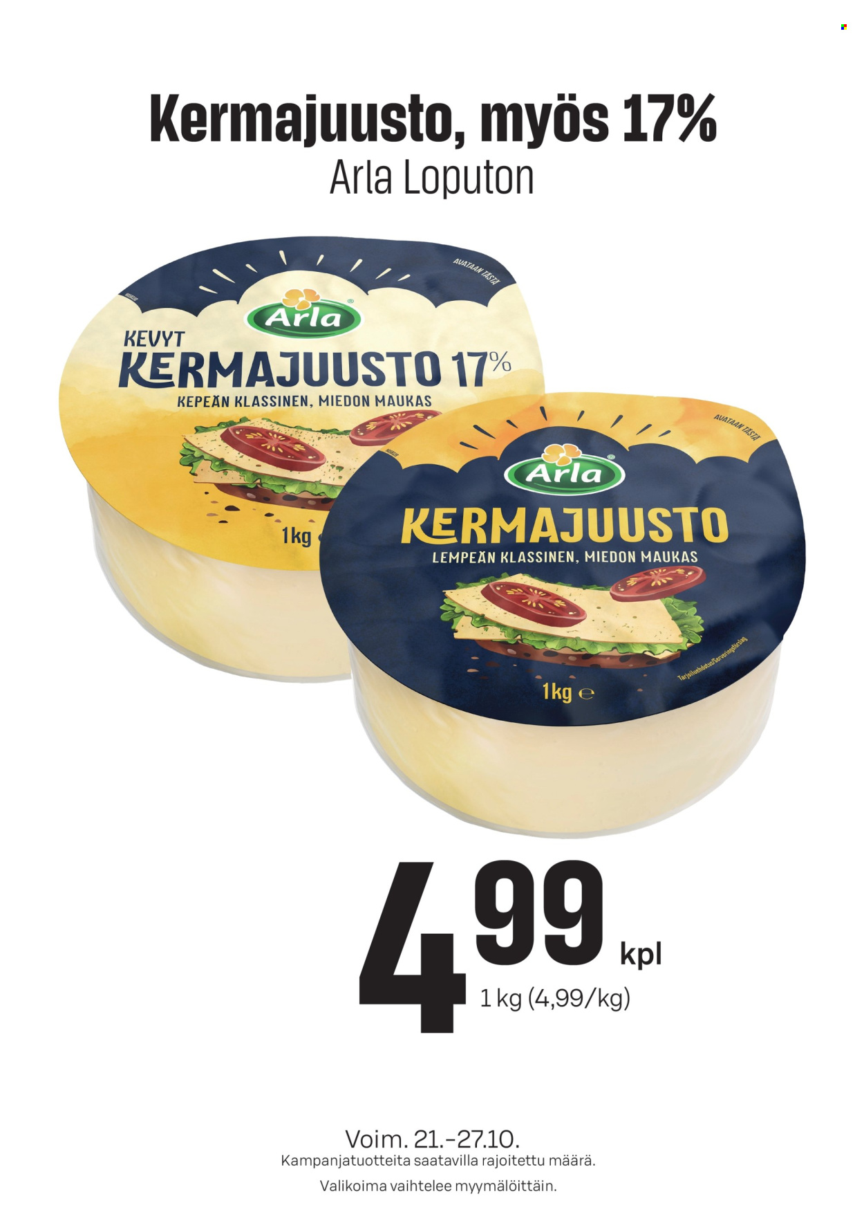 S-market tarjoukset - 21.10.2026 - 27.10.2026. Sivu 1