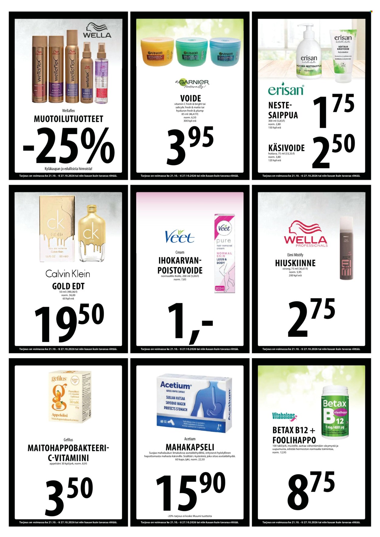 Tuuri tarjoukset - 21.10.2026 - 27.10.2026. Sivu 15