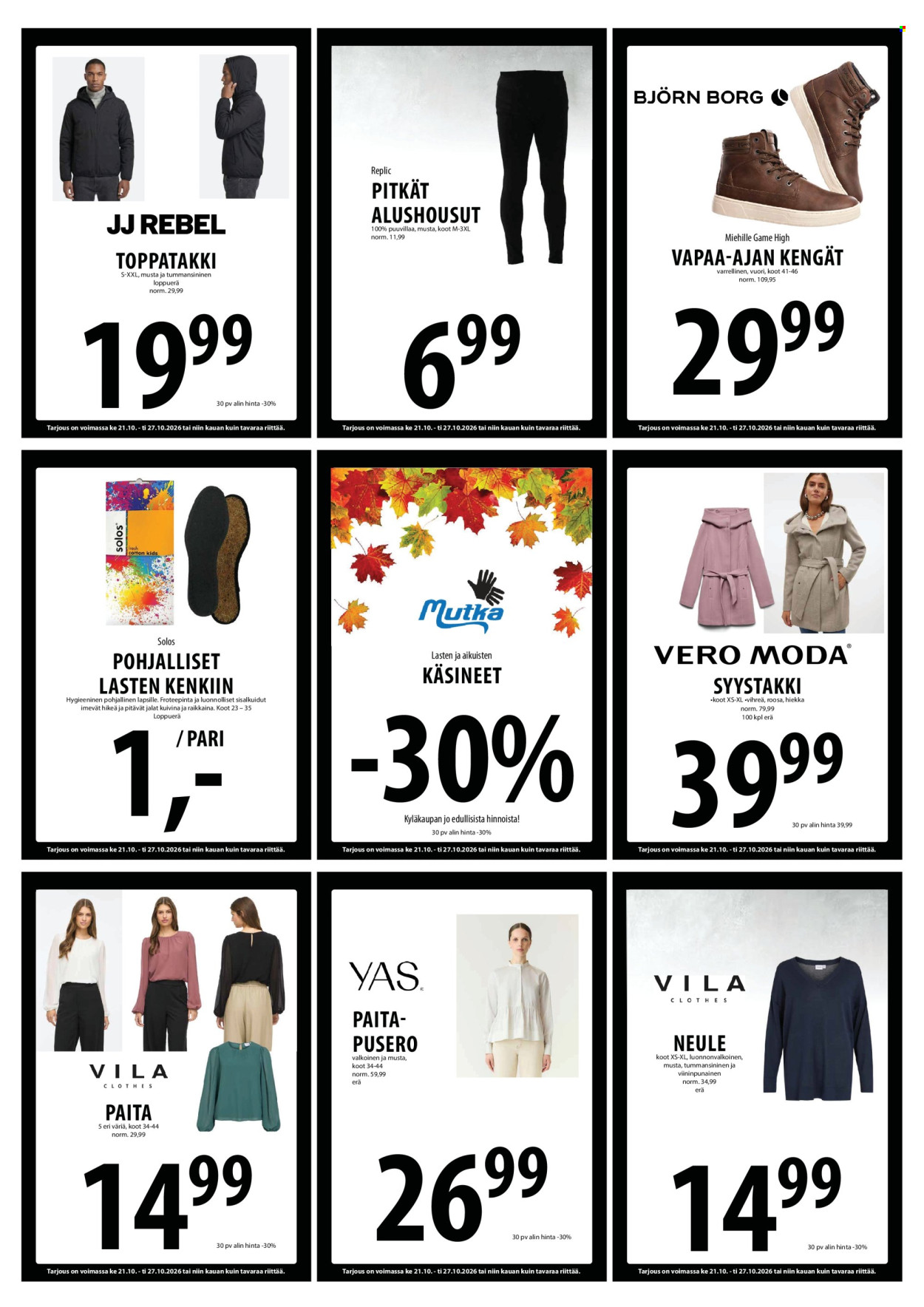 Tuuri tarjoukset - 21.10.2026 - 27.10.2026. Sivu 18