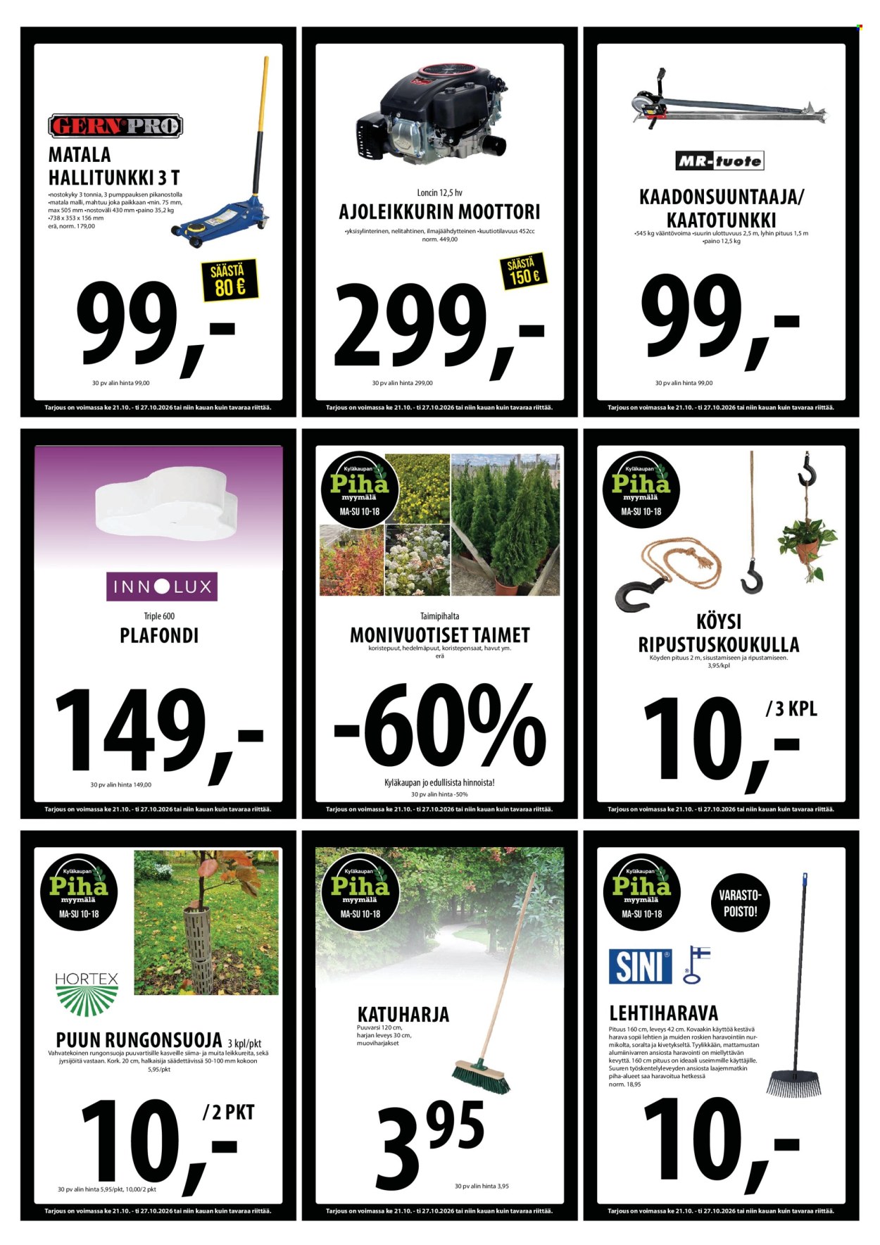 Tuuri tarjoukset - 21.10.2026 - 27.10.2026. Sivu 26
