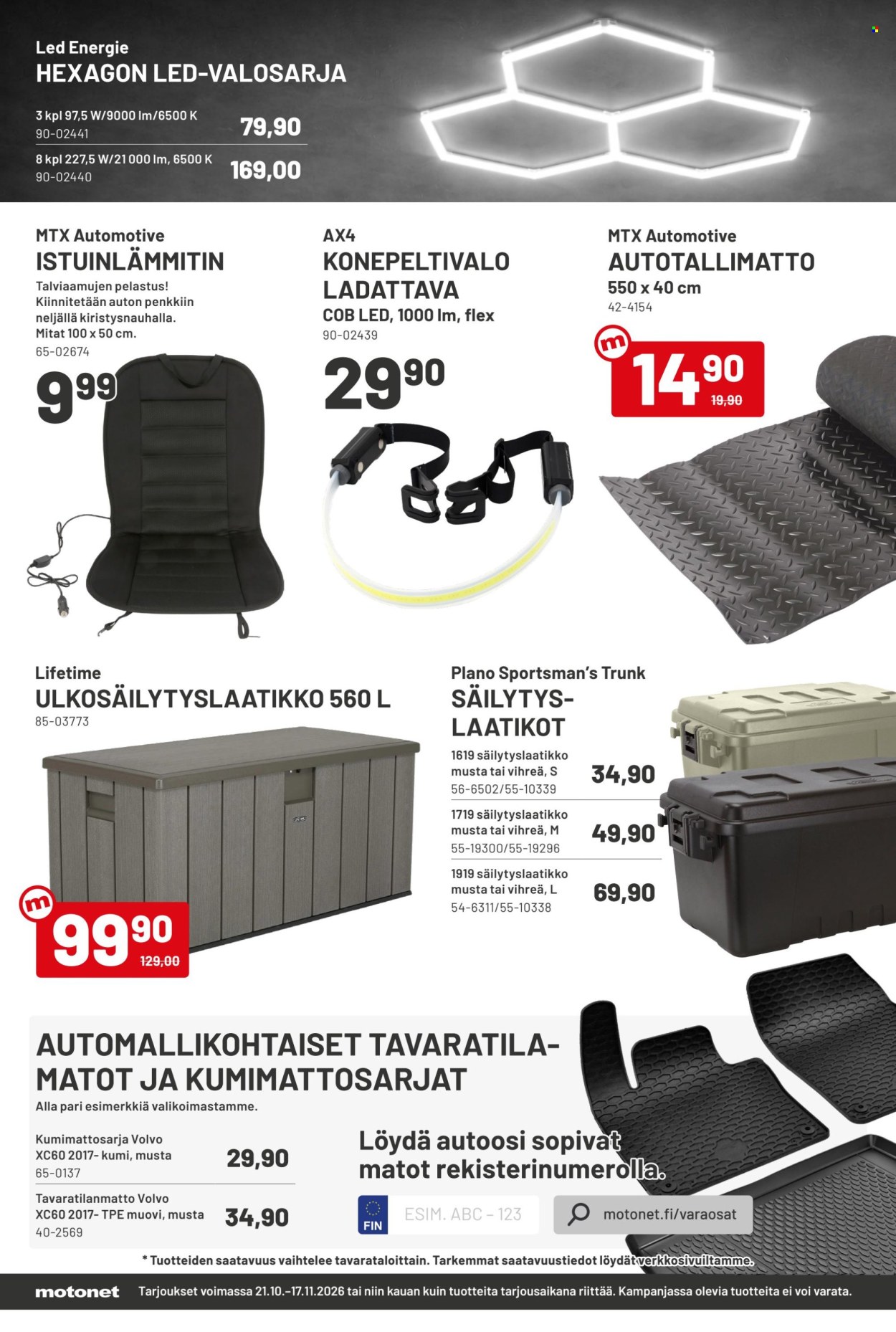 Motonet tarjoukset - 21.10.2026 - 17.11.2026. Sivu 8