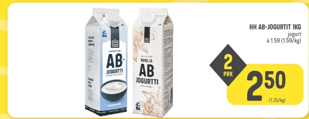 HH AB-JOGURTTI 1KG