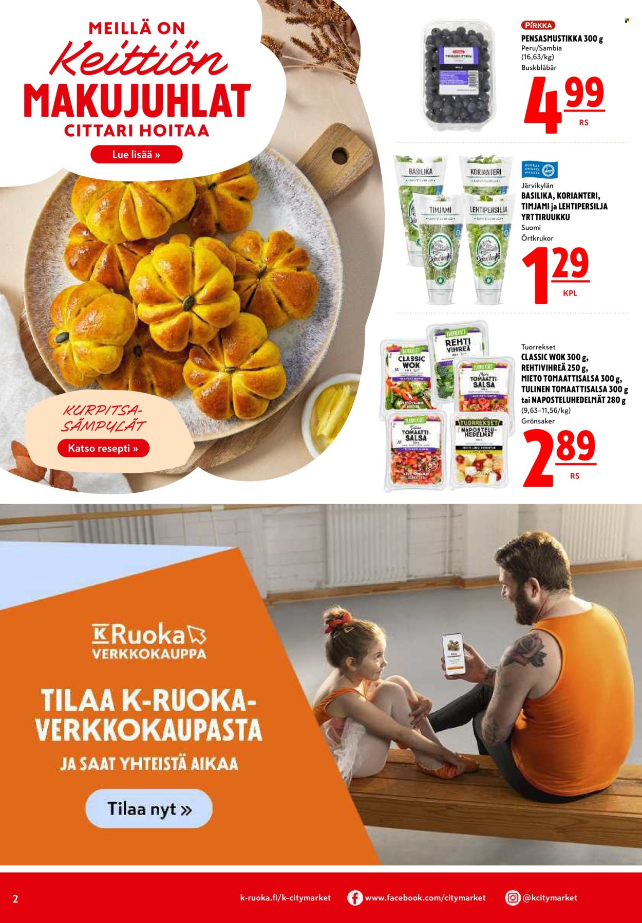 K-citymarket tarjoukset - 22.10.2026 - 25.10.2026. Sivu 2