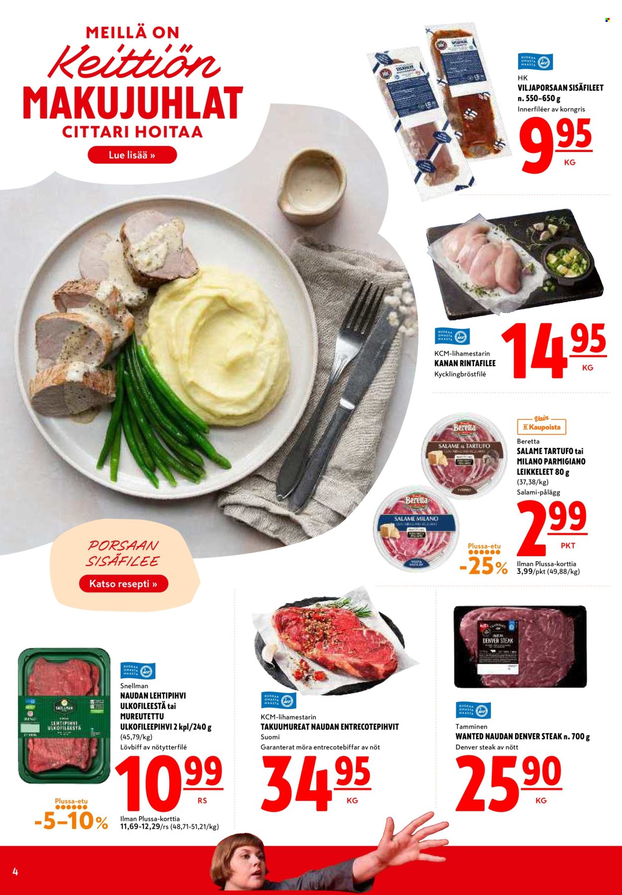 K-citymarket tarjoukset - 22.10.2026 - 25.10.2026. Sivu 4