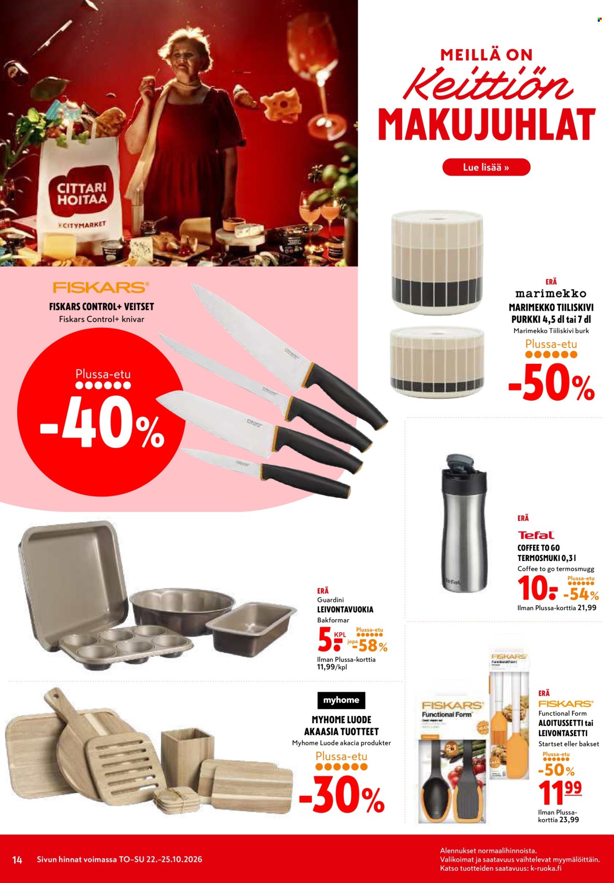 K-citymarket tarjoukset - 22.10.2026 - 25.10.2026. Sivu 14