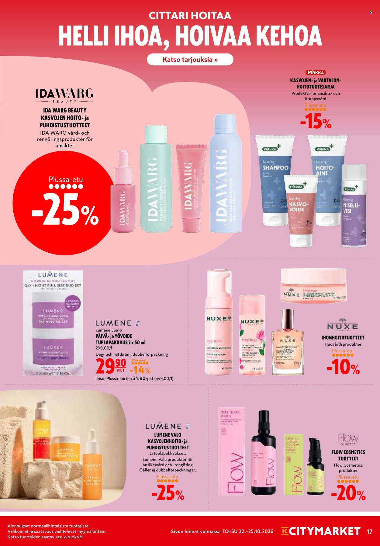 K-citymarket tarjoukset - 22.10.2026 - 25.10.2026. Sivu 17