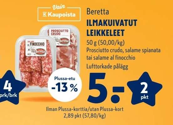 Beretta ILMAKUIVATUT LEIKKELEET